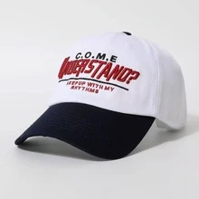 Unisex Couple Letter Street Casual Baseball Cap, Adjustable Size, Suitable For Outdoor Sports, Sun Protection, Everyday Casual, Party, Holiday Gift, Snapback - Multicolor - View 3