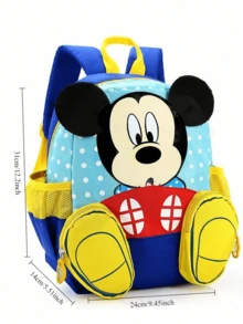 3D Cartoon Plush Backpack With 3D Stereoscopic Feet, Colorful And Vibrant Backpack, A Great Companion For Your Daily Adventures, Suitable For Teenagers, Adults, Students, Birthday, Holiday Party Gifts, Travel And Daily Use, Collectible - Multicolor - View 8