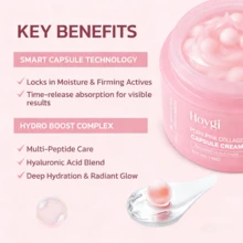 Crème capsule de collagène, crème hydratante pour le visage, crème hydratante légère, contenant de la niacinamide, cible les tons de peau inégaux, éclaircit le teint, hydrate et renouvelle, revitalise la peau, verrouille l'humidité, raffermit la peau - Différents styles - Voir 9