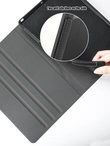 1pc Customized Polka Dot Protective Leather Case Compatible With Ipad Pro 13, IPad Air 13, Anti-Drop, Suitable For Couples, Family, Pets, Children