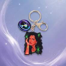 Katseye 钥匙扣，Sophia，Lara，Chanelle，Daniela，Yoonchae，Manon，新专辑及歌曲，KPOP 粉丝周边，亚克力 2D 钥匙扣，演唱会应援灯周边，圣诞礼物，小礼物，收藏品 - 彩色 - 查看 12