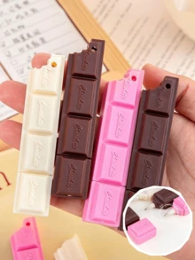 1pc Chocolate Pen, Creative Chocolate 0.5mm Ballpoint Pen, Black Ink, Cartoon Realistic Writing Pen, Unique Gift For Students Back To School Stationery - Multicolor - View 5