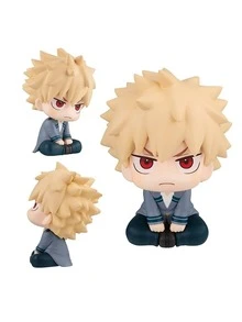 MY HERO Dandadan Momo Anime Figure Bakugou LOOK UP Series Model Statue Desktop Decor Collectible Small Gift For Halloween, Christmas