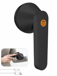 1pc Portable Rechargeable Electric Lint Remover, Efficient & Quick Removal Of Fuzz And Pilling On Clothes, Furniture And Carpets (1 Black) - Multicolor - View 17