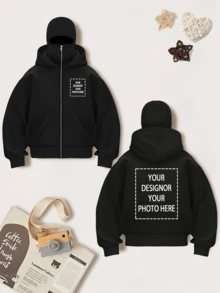 Women's Casual Sports Hooded Sweatshirt, Customizable With Your Own Text And Graphic Prints. Features A Double-Layered Neckline And Double-Layered Hood Design.