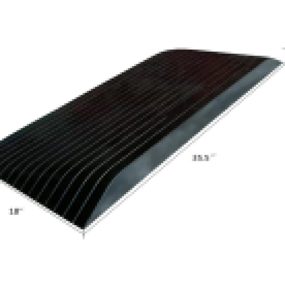 Garvee Heavy Duty Rubber Curb Ramp For Driveway, 2.4