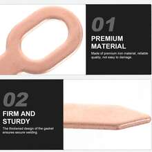 100 Piezas Rectos De Cobre Para Soldar Spotter Autos Cobre - A - Ver 5