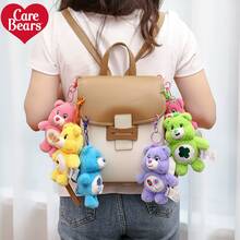 CARE BEARS 一套毛绒心形小熊钥匙扣，可爱钥匙扣，包包挂饰和钱包配件，萌熊钥匙扣，包包挂饰，礼物，钥匙圈，手提包，单肩包，耳机盒，吊坠，个性化汽车包，钥匙钩，手提包，单肩包和车钥匙配套 | 可爱卡通动物设计 | 理想的生日礼物，圣诞礼物 - 多色的 - 查看 2