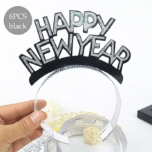 6pcs/Set Women's Fashionable Elegant Shiny Hair Scrunchies, Suitable For Parties, Outdoor Use, Recommended As Gift Hair Accessories, Hair Bands, New Year Gift, Photo Props - Multicolor - View 8