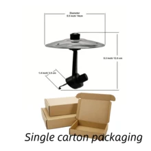 Car Crash Cymbal Vent Clip, Car Vent Mounted Percussion Cymbal Decoration, Car Drum Cymbal Slap Accessory, Car Dashboard Instrument Stress Relief Gadget - Multicolor - View 4