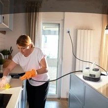 Handheld Steam Cleaner, 2500W High-Pressure Steam Cleaner, Multi-Purpose Household Steam Cleaner, Car Accessories Cleaner, Portable Steam Cleaner For Kitchens, Furniture, Grout, And Tiles - US A Type Plug(110-127V) - View 6