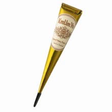 1/3pcs Henna Cone, Brown/Black/Red Henna Temporary Tattoo, Temporary Tattoo, Henna Tattoo Semi-Permanent Henna Temporary Waterproof Tattoo Painting, For Temporary Tattoo Body Art Painting