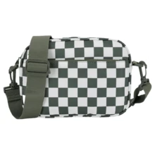 Small Crossbody Bags Checkered Purse For Women Nylon Shoulder Bag Cross Body Purse With Wide Strap  Cross Body Purse, Mini Crossbody Bags For Women Travel Purse, Shoulder Handbag Wallet With  Blocking Slots Quilted Wristlet Evening Cute Bag Charm For Gift - Xanh lá cây Mù sương - Xem 7