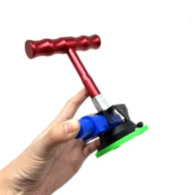 Auto Dent Repair Suction Cup Tool | Paint-Free Suction Cup Puller, Hand-Held Pump, Aluminum Alloy, For Body Sheet Metal Dent Repair, Home Car Repair Parts