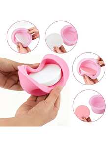 WEWAX 500毫升硅胶蜡熔化碗 - 微波炉便携式蜡加热器，通用配件，适用于硬蜡/蜡豆，全身脱毛（手臂/腿部/比基尼线），可重复使用。适合圣诞装饰、节日礼物、约会、郊游、旅行。方便携带，易于存放，包装精美——是新年、派对和舞会的绝佳之选。 - 彩色 - 查看 3