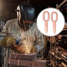 100 Piezas Rectos De Cobre Para Soldar Spotter Autos Cobre - A - Ver 4