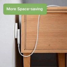 65W GaN 可折叠快充充电器，超薄双口 USB-A 和 Type-C 电源适配器，通用手机充电器，兼容 16/15 Pro、三星 S25/Galaxy、平板电脑，旅行必备，送礼佳品 - 美規A型插(110-127V) - 查看 4