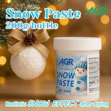 200g White Solid Snow Texture Paste Thick Modeling Paste For 3D Snow Effects - Single Piece - View 4