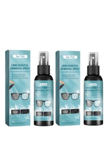 JUE FISH Lens Scratch Remover - Repairs Scratched, Hazy Glasses. It Can Quickly Remove Stains On Glasses And Maintain The Lenses, Restoring The Clarity Of The Glasses.