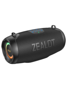 ZEALOT P15 50W 大功率无线音箱，便携式户外设计，防水，5 个扬声器，RGB 灯光，支持 SD 卡/USB/AUX 输入，支持菊花链连接，支持免提通话，兼容手机/平板电脑/电视/电脑，适合户外派对、家庭聚会、海滩派对等场合。 - 均碼 - 查看 15