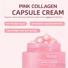 Crème capsule de collagène, crème hydratante pour le visage, crème hydratante légère, contenant de la niacinamide, cible les tons de peau inégaux, éclaircit le teint, hydrate et renouvelle, revitalise la peau, verrouille l'humidité, raffermit la peau - Différents styles - Voir 10