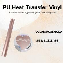 Fluorescent PU Heat Transfer Vinyl Material, Suitable For T-Shirts And Bags, Iron-On Vinyl Material, Suitable For All Cutting Machines, Easy To Cut - Multicolor - View 20
