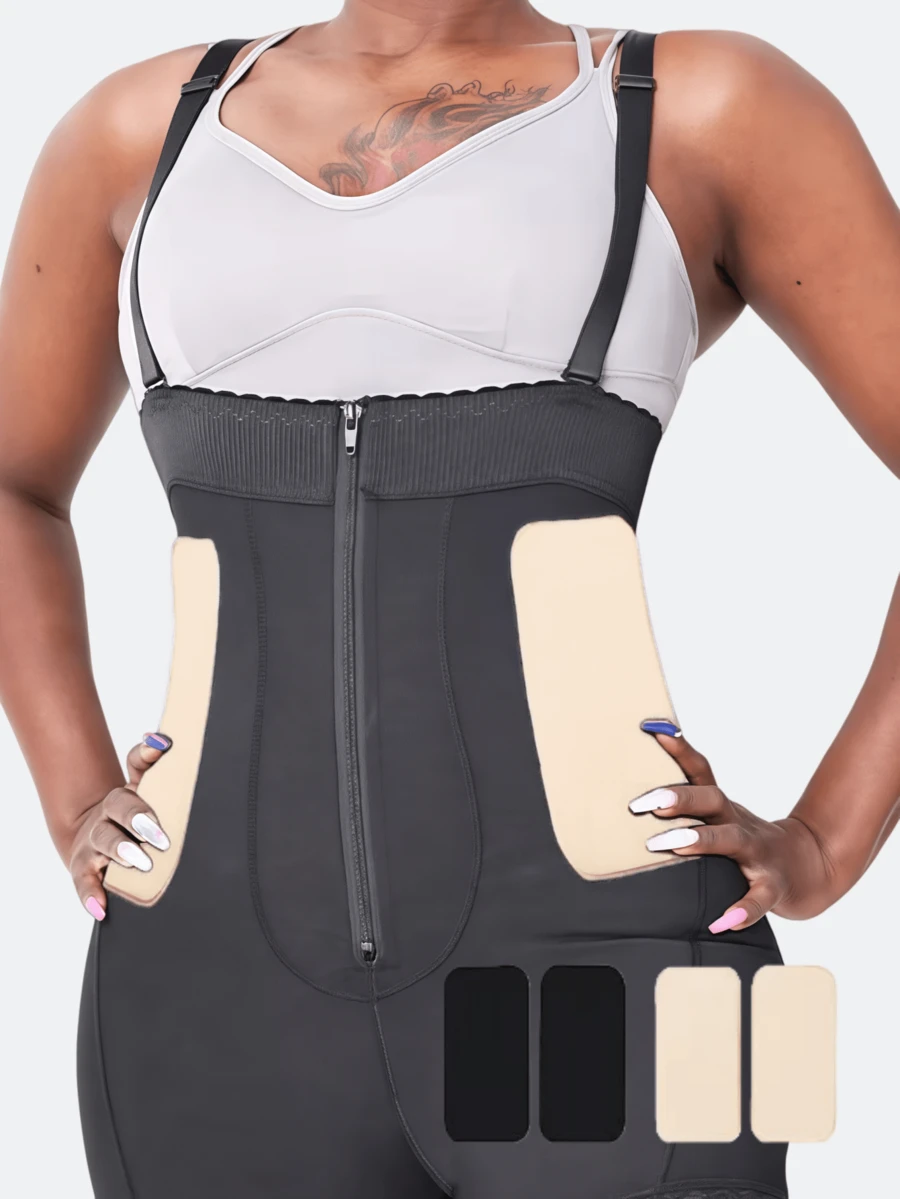 1pc Women Foam Board Flattening Tummy Control FAJA, Foam Backboard BBL Back Compression Abdominal Board, Fat Absorption Compression Board FAJA Shapewear Accessory - Multicolor - View 1