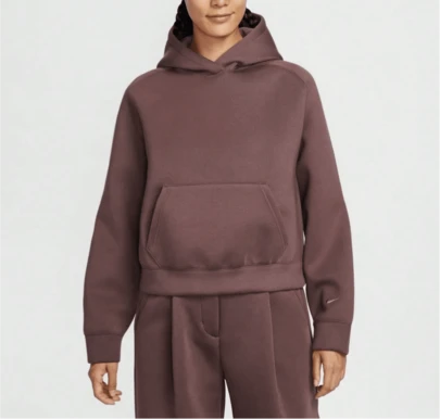 Nike Women's AS W NSW PREGAME FLC ZIP HOOD Knit Hoodie IF0329-502