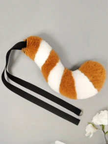 Panda Ear & Tail Set, Makeup Party Performance Props Animal Headband, Cute Raccoon Costume - Multicolor - View 5