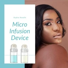 Hydra Needle Fine Texture Serum Injector Derma Stamp, Serum Injection Micro-Needle Stamp 0.25/0.5/1.0/1.5mm Reusable 20 Pcs Set Derma Serum Micro-Needle Stamp Facial Tool Bottle Derma Stamp Needle Skincare Personal Home Facial Beauty Device, Beauty, Skincare Products, SPA, Self-Care, Skincare Tools, Facial Care, Beautician Supplies, Massage, Facial Massage Tools, Facial Roller - Multicolor - View 8