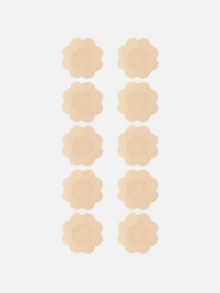 2/1片装隐形粘性文胸，增强粘性——可重复使用，无背带聚拢支撑，适用于婚纱和晚礼服