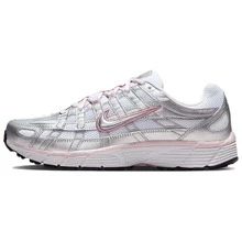 Nike P6000 Silver White Elemental Pink Women's BV1021-108 - White - View 2