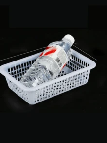 Minimalist Solid Color Hollow Multi-Function Storage Basket For Home Organization And Decor, Lightweight Bin With Versatile Uses In Kitchen, Laundry, Bathroom, Closet, Dorm And Office, Stackable And Space-Saving, Breathable Hollow Design With Easy Grip Handles, Perfect For Cabinets, Shelves, Countertops, And Tidy Living Spaces, Modern Simple Accent Item For Everyday Organization And Style - Multicolor - View 8