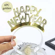 6pcs/Set Women's Fashionable Elegant Shiny Hair Scrunchies, Suitable For Parties, Outdoor Use, Recommended As Gift Hair Accessories, Hair Bands, New Year Gift, Photo Props - Multicolor - View 11