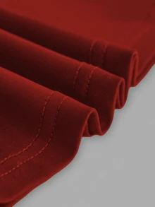 Women's Oversized Capybara Force Of Hate T-Shirt - Stylish And Comfortable Fitness/Gym Suit - 100% Cotton - On - 紅色 - 查看 7