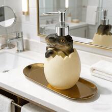 Creative Cartoon Liquid Soap Dispenser Bottle, Children's Dinosaur Lotion Refillable Bottle, Shampoo & Body Wash Pump Bottle To Make Your Little One Love Bathing - Multicolor - View 2