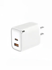 20W 超快充电双/单口 A+C / C+C / C 墙式充电器 - 兼容 USB-A 和 USB-C 数据线，多种配置可选。兼容 17/16/15/14/13/12/11 和三星 Galaxy S26/S25/S24/S23/S22。是居家、办公和旅行的理想之选。 - 美規A型插(110-127V) - 查看 12