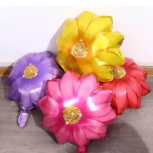 16pcs Sunflower Foil Balloons, Summer Sunshine Birthday Wedding Decoration, Hawaiian Party Supplies, Birthday Party, Baby Shower, Festival Celebration, Photo Shoot, Everyday Use - Multicolor - View 7