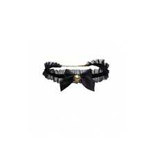 Diadema con orejas de gato y juego de cola a juego de poliéster esponjoso - Disfraz de mujer lindo y sexy, incluye pinza para el cabello con lazo brillante y cola de peluche desmontable, adecuado para fiestas con tema sexy, fotografía boudoir, convenciones de anime y atuendos de discoteca, un regalo encantador y sexy perfecto para ella - Negro - Ver 5