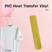 30x25cm PVC Heat Transfer Vinyl Roll - Easy To Cut, Iron-On, Suitable For T-Shirts, Pillows, Jackets, Jeans And Backpacks - Durable And Versatile Craft Material - Multicolor - View 8