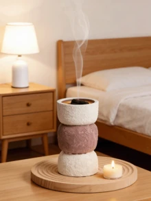 这款优雅的树脂精油扩香器采用黑白配色，适合家居装饰、办公室、节日庆典和瑜伽馆，兼具装饰性和香薰功效。它还可以用作客厅装饰品、返校礼物、毕业礼物、纪念品、情人节礼物、送给女性的礼物以及结婚礼物。 - 彩色 - 查看 5