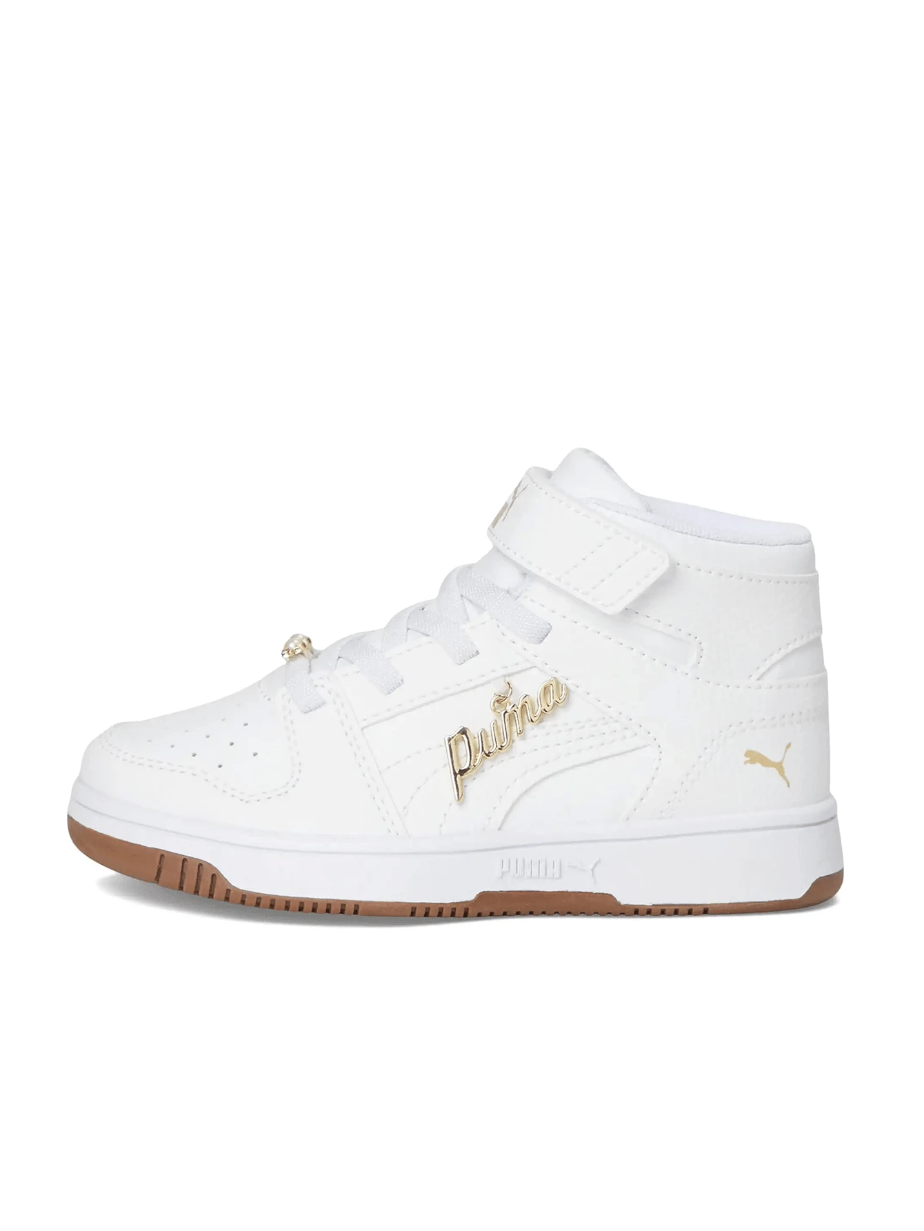 Puma 女士休闲运动鞋 日常穿着 轻便透气 缓震加厚鞋底 撞色Logo 舒适易搭 适合健身房、旅行、散步 黑色 405198-01 - 白色 - 查看 1