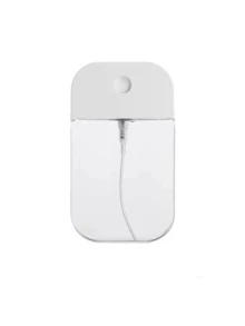 1.58盎司迷你喷雾瓶，细雾喷雾 - 透明，不含PVC，无香精，便携式旅行及化妆喷雾，适用于面部、植物、家居 - 耐用时尚设计，小巧便携，返校必备