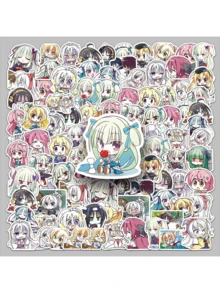 53张动漫少女游戏《千恋卍歌》DIY剪贴簿贴纸 - 彩色 - 查看 6