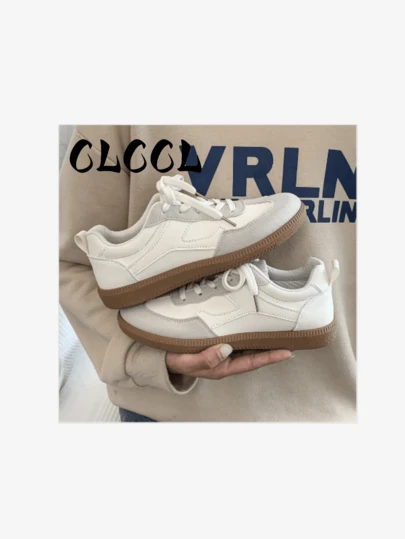 2025 新款女式平底休闲运动帆布运动鞋