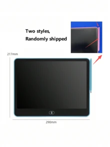 8.5英寸彩色写字板 - 可擦写画板，成人艺术玩具，复活节、圣诞节和生日的理想礼物 - 提供浅蓝色、粉色、红色、蓝色、黑色、绿色可选