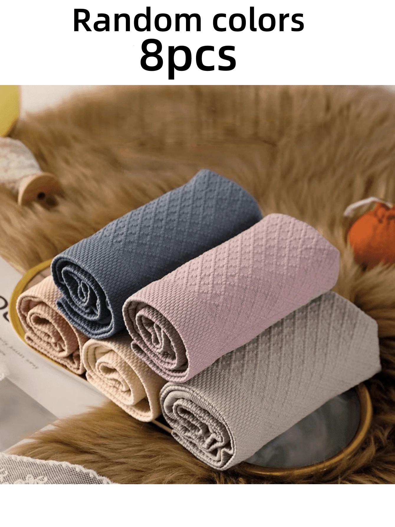 Calcinha modeladora de cintura alta sem costura para mulheres, sutiã modelador macio e confortável, calcinha de cor sólida respirável, sem costura e opaca para uso diário e formal, design macio e invisível, disponível em nude, rosa, roxo, adequado para 36-63 kg, essencial elegante para uso diário e formal, estilo fofo, material elástico - Multicolorido - Visão 16