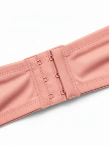 Women's Strapless Reinforced Bra | Triple Clasp | Plain Bra | New Year! - Rusty Rose - View 6