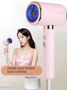 Melaide Hair Dryer - Quick Drying, Low Noise Temperature Control Hair Dryer With Diffuser And Nozzle, Plug With Leakage Protection Switch, Portable Design For Travel And Home Use, Great Gift For Christmas, Valentine's Day, Father's Day - Multicolor - View 15