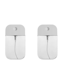 1.58盎司迷你喷雾瓶，细雾喷雾 - 透明，不含PVC，无香精，便携式旅行及化妆喷雾，适用于面部、植物、家居 - 耐用时尚设计，小巧便携，返校必备